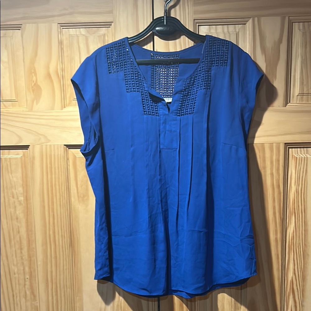 Elegant Sapphire Women's Blouse